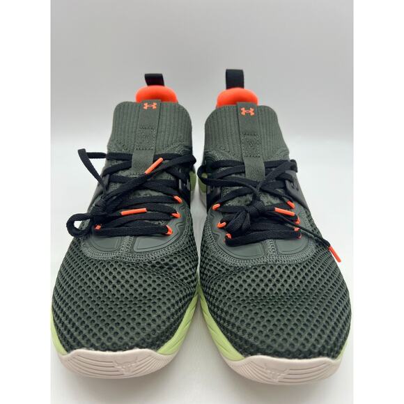 Under Armour Project Rock 4 Mana Training 3025940-304 Green Men Size 12. - Picture 11 of 12